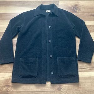 J Crew Vintage Wool Blend Mid Length Coat.